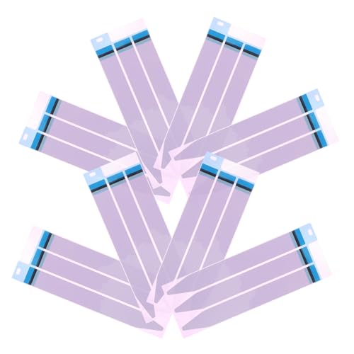 Gatuida 1 Satz Batterie-easy-pull-kleber Selbstklebende Batterieaufkleber Handy-akkustreifen Selbstklebende Batteriestreifen Ersatzbatteriestreifen Doppelseitiges Klebeband 8 Blatt von Gatuida