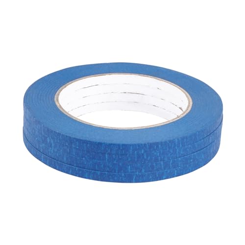 Gatuida 1 Satz Schattenpapier Auto Zubehör Strukturiertes Klebeband Auto Klebeband Polsterband Abdeckband Klebepapier Auto-klebeband Gummiertes Papierband Beschriftungsband Blue 4 Stück von Gatuida