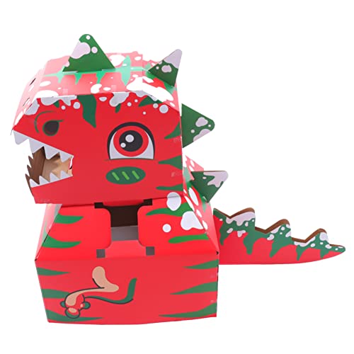 Gatuida 1 Satz Tragbare DIY Pappbox Dinosaurier Kreatives Bastelspielzeug für Cosplay Rollenspiel Fördert Fantasie und Geschicklichkeit Leuchtendes Design Gatuida 1 Satz Tragbare DIY Pappbox Dinosaurier Kreatives Bastelspielzeug für Cosplay Rollenspiel Fördert Fantasie und Geschicklichkeit Leuchtendes Design von Gatuida