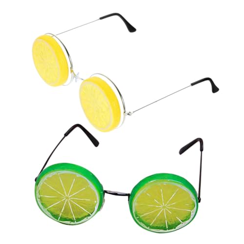 Gatuida 1 Satz Zitronengläser Schnapsgläser Brille Partygeschenke Gläser Metall Yellow 2 Stück von Gatuida