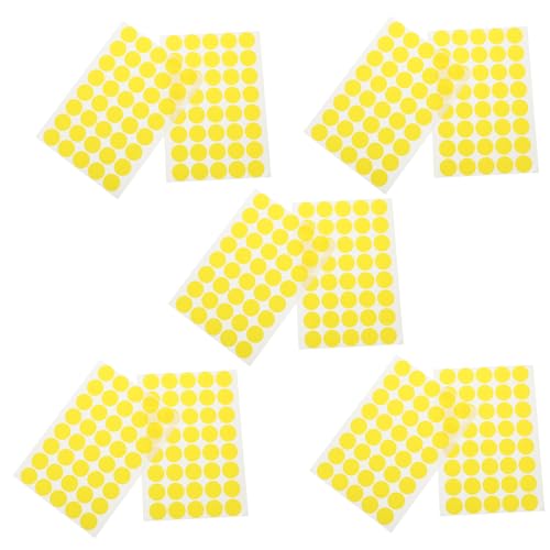 Gatuida 10 Blatt Kreisetiketten Kleine Kreisaufkleber Farbige Runde Aufkleber Klebrig Etiketten Aufkleber Punkte Mini Runden Kleine Runde Aufkleber Büropunktaufkleber Yellow Papier Gatuida 10 Blatt Kreisetiketten Kleine Kreisaufkleber Farbige Runde Aufkleber Klebrig Etiketten Aufkleber Punkte Mini Runden Kleine Runde Aufkleber Büropunktaufkleber Yellow Papier von Gatuida
