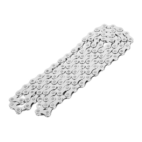 Gatuida 10 Mountainbike-Zubehör bike chain Fahrradkette Mountainbike-Kettenersatz Straße Quad Kettengelenk Pedale montieren Ersatzkette Kettenwechsel Kette für Fahrrad Kohlenstoffstahl von Gatuida