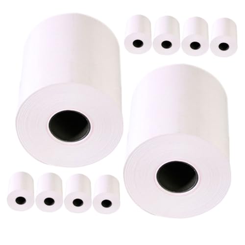 Gatuida 10 Rollen Robuste Thermopapierrollen Zum Drucken Drucken Von Belegpapierrollen Thermodruckerpapier Bedruckbare Papierrollen von Gatuida