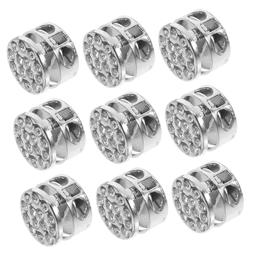 Gatuida 10 Stück Kordelzugstopper Mit Federschnalle Aus Metall Kordelzug Endstopper Kordelstopper Kordelstopper Für Kordelzüge Kordelstopper Kleine Knebelverschlüsse Silber Gatuida 10 Stück Kordelzugstopper Mit Federschnalle Aus Metall Kordelzug Endstopper Kordelstopper Kordelstopper Für Kordelzüge Kordelstopper Kleine Knebelverschlüsse Silber von Gatuida