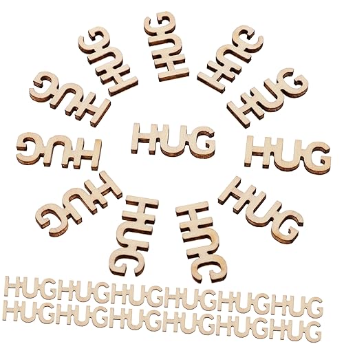 Gatuida 100 Stück Holzbuchstaben Hug Lustige Holzfiguren als Tischdeko oder Geschenkfüller für Babyparty und Hochzeiten Vielseitige Bastelmaterialien zur Kreativen Gestaltung Gatuida 100 Stück Holzbuchstaben Hug Lustige Holzfiguren als Tischdeko oder Geschenkfüller für Babyparty und Hochzeiten Vielseitige Bastelmaterialien zur Kreativen Gestaltung von Gatuida