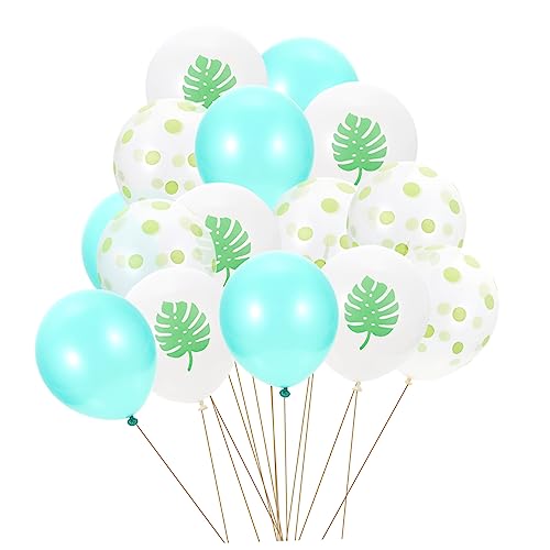 Gatuida 15 Stück Ananas-Latexballon party decoration party dekoration geführte Luftballons große Luftballons Partyballon Festival dekorativer Ballon kreative Latexballons Emulsion Green von Gatuida