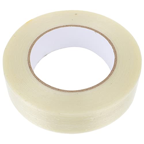 Gatuida 1Stk Glasfaserband packing tape paketband Stabiles Klebeband Elektrische Verpackungsklebeband Klempnerband Glasfaser-Packband geiles Band Modell fixiertes Klebeband Bündelband Weiß von Gatuida