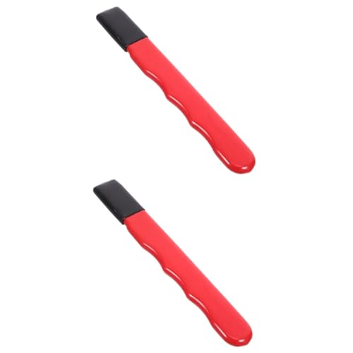 Gatuida 2 Stück Outdoor Messer Scheren Schleifstein Multi Gartenscheren Schärfer Honstab Messer Schärfset Utility Schärfer Messerformer Garten Schärfer Legierter Stahl Rot von Gatuida