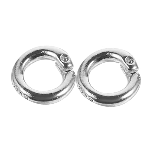 Gatuida 2 Stück Kleine Biegeringe Offene Ringe für Selbstgemacht Schmuck Zubehör für Armbänder und Schmuckverbindung Kompakt und Langlebig Gatuida 2 Stück Kleine Biegeringe Offene Ringe für Selbstgemacht Schmuck Zubehör für Armbänder und Schmuckverbindung Kompakt und Langlebig von Gatuida
