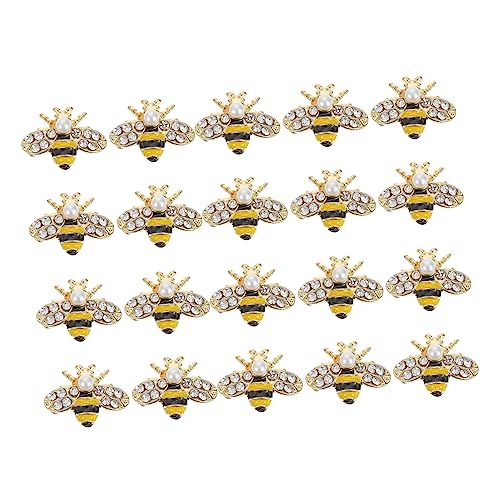 Gatuida 20 Stück Nail-Art-Zubehör Bienen-Nagel-Charms Honigbienen-Nagelaufkleber Fingernagel Bienen-Strass Bienenförmiges Nageldekor Nagelschmuck Zauber Nagel Charms Nagelbrand ABS Golden Gatuida 20 Stück Nail-Art-Zubehör Bienen-Nagel-Charms Honigbienen-Nagelaufkleber Fingernagel Bienen-Strass Bienenförmiges Nageldekor Nagelschmuck Zauber Nagel Charms Nagelbrand ABS Golden von Gatuida