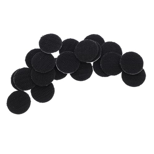 Gatuida 20Pcs Befestigung mit Klebestreifen Klebeband Set teppichklebeband Haftband Haken für Dekorationen kleine Haken mit Kleber Klebehaken Haken zum Aufhängen Klebstoff Black von Gatuida