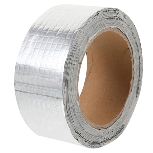 Gatuida 2St Wasserdichtes Klebeband butyl klebeband dichtungsbänder selbstklebende tape aluklebeband Wohnmobil-Reparaturbänder Wohnmobil-Reparatur-Butylbänder Butylkautschuk Silver von Gatuida