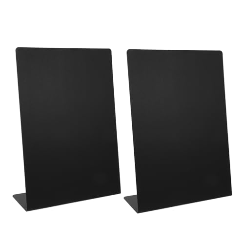 Gatuida 2st Tafelbeschilderung Tafelzeichen Message-board-schilder Nachrichtentafel Mit Ständer Kreidetafel-menüständer Staffelei Menütafel Stand-up-menütafel Buffet Zeichen Plastik Black von Gatuida