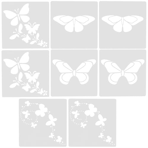 Gatuida 3 Sätze Teiliges Schmetterlings Design Schablonen Für Kreative Bastelarbeiten Wiederverwendbare Malvorlagen Langlebigem Für Scrapbooking Und Dekoration 8 Stück * 3 Gatuida 3 Sätze Teiliges Schmetterlings Design Schablonen Für Kreative Bastelarbeiten Wiederverwendbare Malvorlagen Langlebigem Für Scrapbooking Und Dekoration 8 Stück * 3 von Gatuida