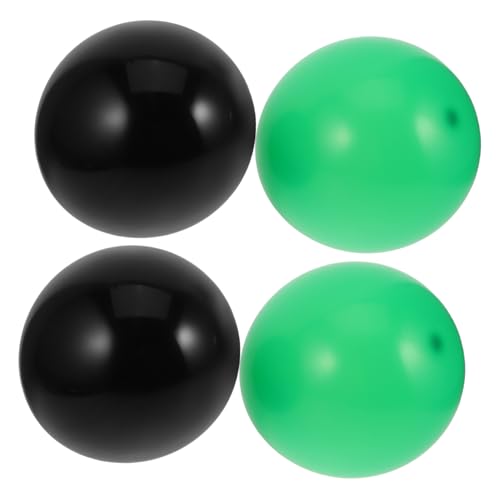 Gatuida 30 Stück Ballonanzug Hochzeitsballons schwarze luftballons Ballons für Veranstaltungen Robuste Luftballons Feste Luftballons schwarze und grüne Luftballons Latexballons Emulsion von Gatuida