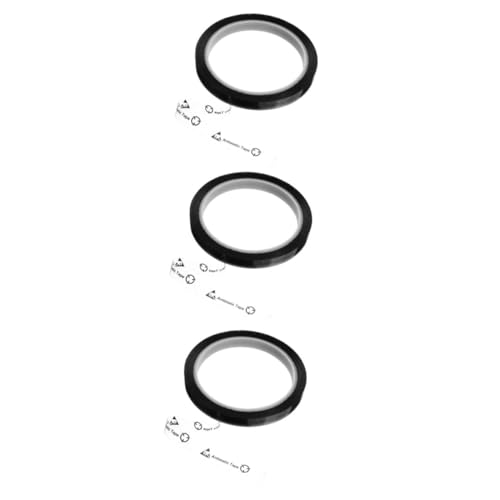 Gatuida 3st Antistatisches Klebeband Versiegelndes Verpackungsband Sperrband Festes Band Antistatisches Warnband Emi-abschirmband Leitfähiges Klebeband Abdeckband Leitfähiges Band Opp von Gatuida