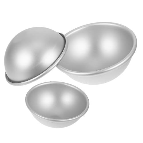 Gatuida 3st Formhalbkreis Sahne Sahnehäubchen Mandarinenweißer Muschel Lampenschirm Dessert-geschenkpapier Kaffeekanne Milchkännchen Gebäckformen Kaffee -creamer Silver Aluminiumlegierung von Gatuida