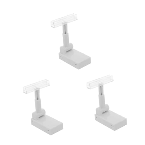 Gatuida 3st Magnetischer Schildersockel Tischmenühalter Tischname Clip Clips Für Namenskarten Werbeschild-clip Stehender Spender Magnetischer Etikettenhalter Nummernkartenhalter Plastik von Gatuida