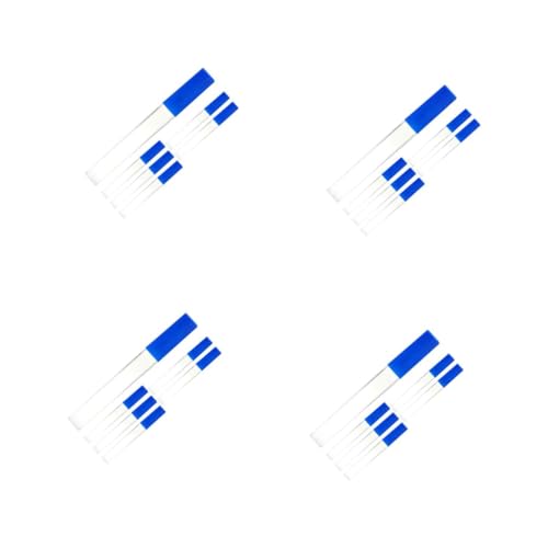 Gatuida 4 Sätze 4 Sets Schutzrohr Kunststoff Nähnadelbehälter Körpertemperaturschutzrohr Nadelrohr Mund Aufbewahrungshalter Transparent 6 Stück * 4 6 Stück * 4 von Gatuida