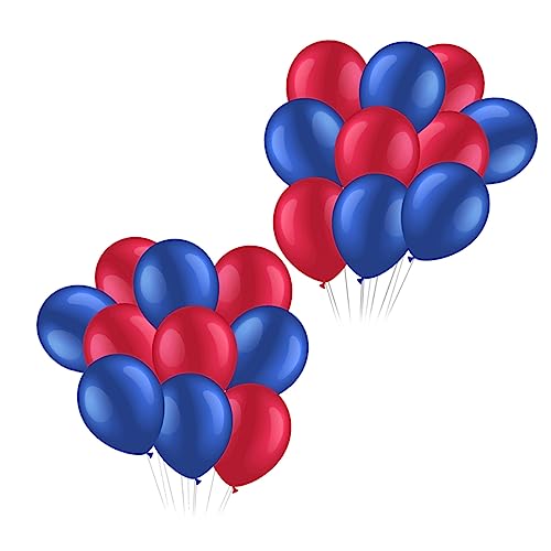 Gatuida 40Stücke Latex Ballons Und Dekorative Ballons Für Unabhängigkeitstagsfeier Partydekoration Ohne Bänder Luftballons Für Feiertagsfeiern von Gatuida