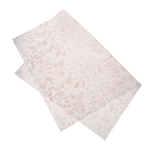 Gatuida 5 Blätter Geschenkpapier Liner Serviette Fritteuse Abdeckung Papiertuchspender sandwichpapiere paketpapier hochzeitsdeko fettdichtes Packpapier edles Backpapier Ölpapier Orange von Gatuida