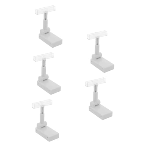 Gatuida 5st Magnetischer Schildersockel Nachrichtenkartenclip Fotohalter Magnet-etikettenständer Tischnummern-menühalter Namenskartenhalter Stehender Spender Tag-clip-halter Eisen von Gatuida