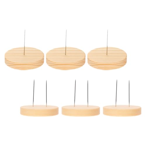 Gatuida 6St Puppenständer holzständer sammlerstücke Holzsockel für DIY Puppen Handwerkskunst Puppenhalter Handgemachte Puppen Filz-Tierpuppenbasis Stehender Stützrahmen für Puppen Metall von Gatuida