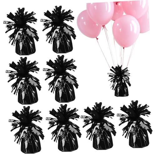 Gatuida 8 Stück Hochzeit schweres Ballongewicht hochzeit ballons ballon halter hochzeitsdekoration ballons ballon gewichte Deko-Ballongewichte Hochzeitsballon-Accessoire das Haustier Black von Gatuida