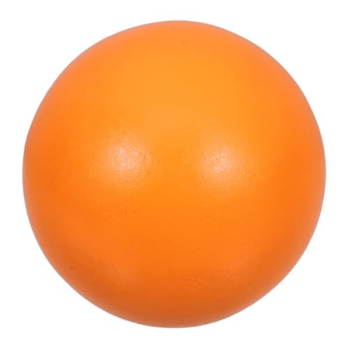 Gatuida Holzkugel Billardball Holzhandwerk holzspielzeug tischtennisball Golfball Kugeln aus Hartholz hölzerne Runden DIY-Ball runde Kugel aus Holz Bälle basteln Holzperlen Orange von Gatuida