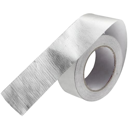 Gatuida Isoliergürtel Rohrisolierband Aluminiumfolienband Wärmeisolationsband Wärmeband Auspufffolie Wasserdichtes Klebeband Für Lecks Hitzebeständiges Klebeband Panzerband von Gatuida