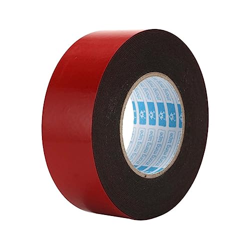 Gatuida Klebeband für auto klebeband doppelseitig double sided tape klebeband hitzebeständig hochleistungsklebeband hitzebeständiges klebeband black tape doppelseitiges Klebeband rot von Gatuida