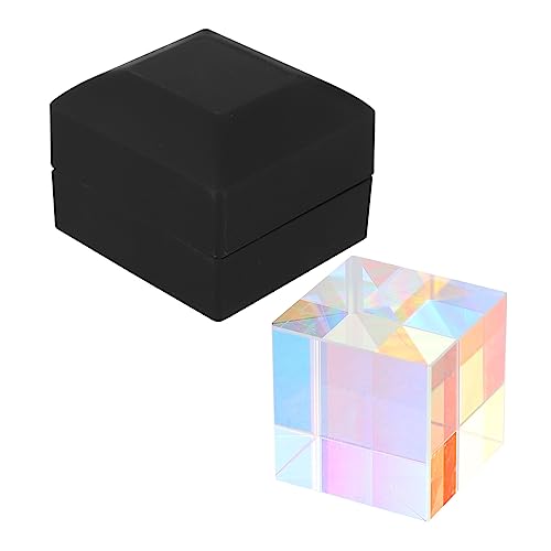 Gatuida Ceystal Prism Quadratisches Prisma Optisches Glas Kristall Für Wohndekor Geschenkbox von Gatuida