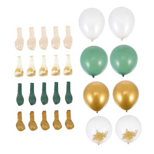 Gatuida Metallische Latexballons Avocado Hochzeitsfeierballons Und Dekorative Luftballons Für Geburtstagsfeiern Partys Und Festliche Anlässe von Gatuida