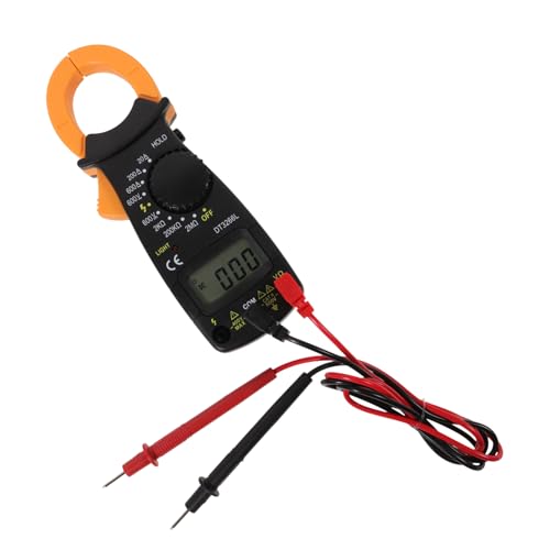 Gatuida Multimeter Strommesszange Stromprüfer Voltmeter Zangenamperemeter digitaler stromzähler Zangenmessgeräte Multitester Klemme am Amperemeter Ohmmeter Elektronisches Bauteil von Gatuida