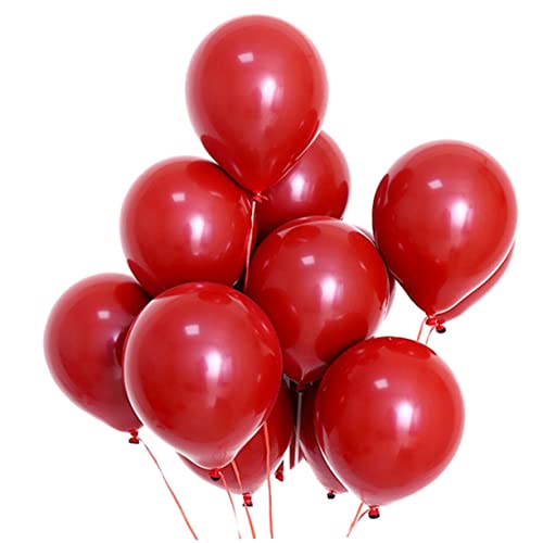 Gatuida Rubinrote Luftballons Romantische Hochzeits Und Geburtstagsdeko Für Heimdekoration Und Festliche Anlässe Hochwertige Latexballons von Gatuida