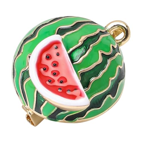 Gatuida Süße Nadel Sommer-emaille-anstecknadeln Süße Emaille-broschennadeln Süße Pins Für Taschen Hawaiianische Broschen Wassermelonen-abzeichen Süße Anstecknadeln Green Legierung von Gatuida