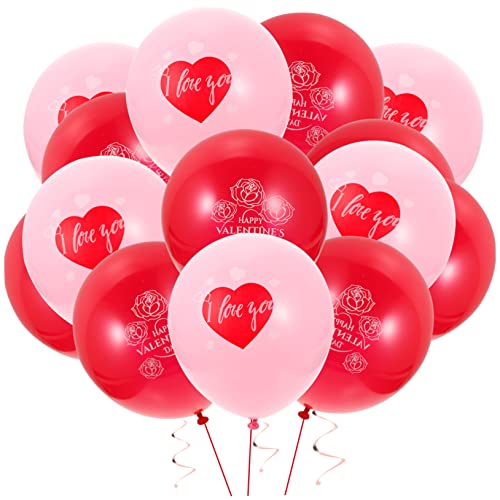 Gatuida Valentinstags Ballons Dekorative Luftballons Für Verlobung Hochzeit Und Partys Latexballons Für Romantische Anlässe von Gatuida