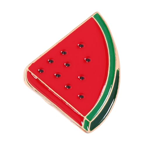 Gatuida Wassermelonen-brosche, Obstetiketten-anstecknadel, Stilvolle Wassermelonen-anstecknadel, Damen-brosche von Gatuida