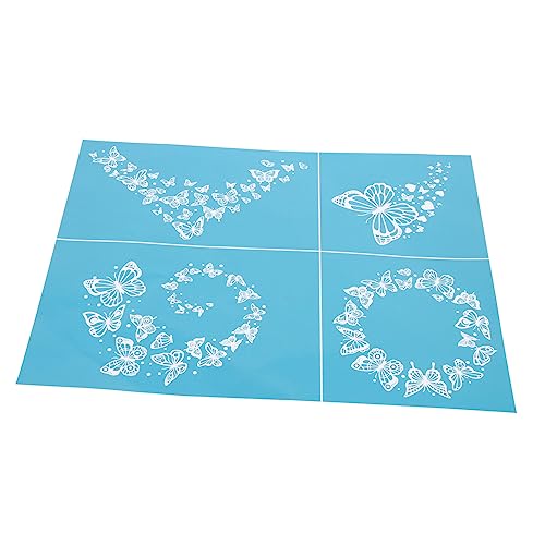 Gatuida Wiederverwendbare Siebdruckschablone für DIY Handwerksprojekte Selbstklebende Schablone Hochwertigem Gauze Material für und Holzarbeiten Butterfly Muster für Festliche Gatuida Wiederverwendbare Siebdruckschablone für DIY Handwerksprojekte Selbstklebende Schablone Hochwertigem Gauze Material für und Holzarbeiten Butterfly Muster für Festliche von Gatuida
