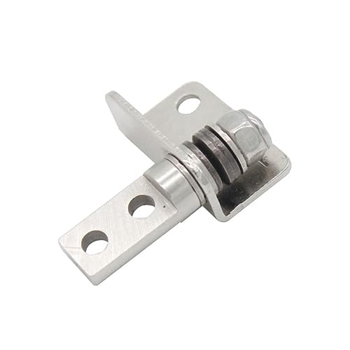 Gatuida drehbares Scharnier klappbügel Display Rotating Hinge White Hinge Practical Hinge Scharnier für Tür Hochleistungsscharniere für Tore Drehscharnier der Tür Türdrehpunkt Weiß von Gatuida