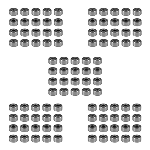 Gbloodst 693RS 3mmx8mmx4mm Doppelt Abgedichtetes Miniatur-Rillenkugellager 100St von Gbloodst