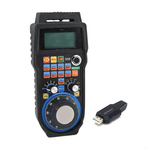 Gbtdoface LHB04B-6 Kabelloser Handrad-Controller, 6 USB-Handrad-Controller, CNC-Handrad, Handbuch von Gbtdoface