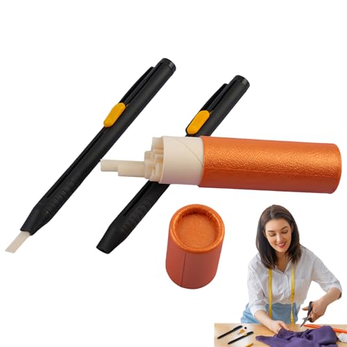 Gcerfby Stoffkreide zum Nähen, Stoffstifte, Wachsmalstifte mit Nachfüllungen, unsichtbar, löschbar, Nähwerkzeug, für Baumwollkleidung, Zuhause, Papier, Schneider, Möbel, Strick, Schneider Gcerfby Stoffkreide zum Nähen, Stoffstifte, Wachsmalstifte mit Nachfüllungen, unsichtbar, löschbar, Nähwerkzeug, für Baumwollkleidung, Zuhause, Papier, Schneider, Möbel, Strick, Schneider von Gcerfby