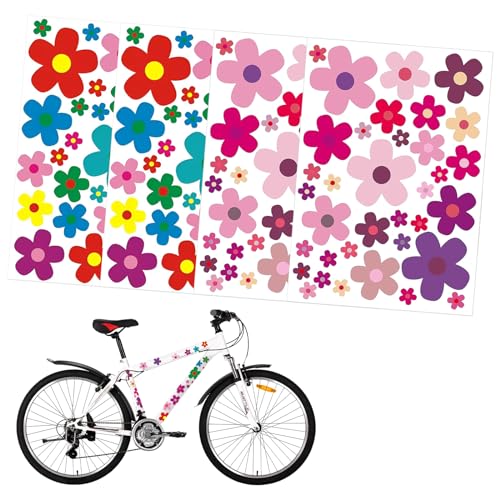 140 Blatt in verschiedenen Größen und Farben Fahrradaufkleber,Aufkleber Blumen,Fahrrad Aufkleber Kinder,Prilblumen Aufkleber,Aufkleber Fahrrad,Fahrrad Sticker,Sticker Blumen. von Geaanen