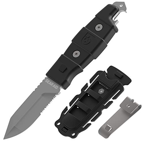 Gear Aid MCN62050 Buri Abenteuer Messer Schwarz von Gear Aid