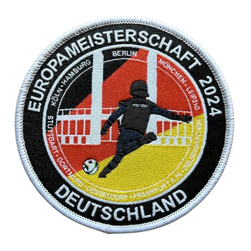 EM 2024 Deutschland Textil Patch von Gearbuddies