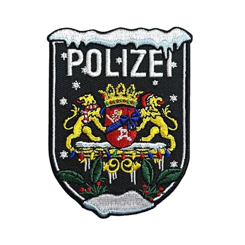 Polizei Xmas Bremen Textil Patch mit Klett Weihnachtsdesign von Gearbuddies