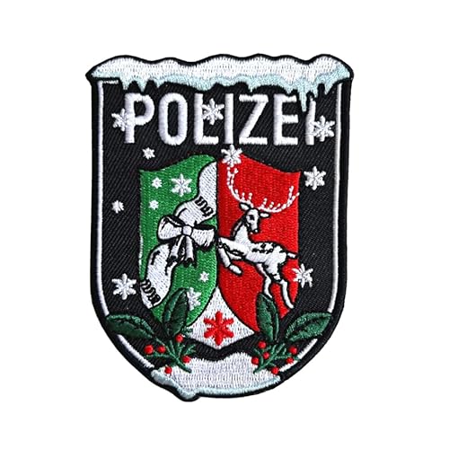 Polizei Xmas Nordrhein-Westfalen Textilpatch Weihnachtsversion von Gearbuddies