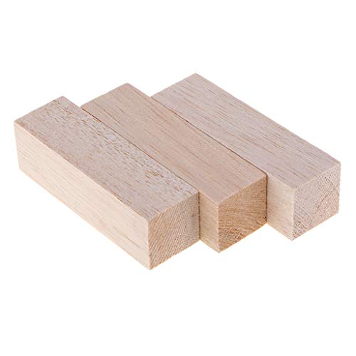 Balsaholzblöcke, 3/5 Stück, zum Basteln, Modellieren, Basteln, Holzbearbeitungsmaterialien, 100 mm, 3 Stück Balsaholzblöcke, 3/5 Stück, zum Basteln, Modellieren, Basteln, Holzbearbeitungsmaterialien, 100 mm, 3 Stück von Geardeangloow