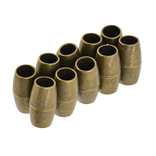 Magnetverschlüsse für Armbänder, Halsketten, Schmuckherstellung, 5 mm, Bronze, 15 x 8 mm, 10 Sets Magnetverschlüsse für Armbänder, Halsketten, Schmuckherstellung, 5 mm, Bronze, 15 x 8 mm, 10 Sets von Geardeangloow